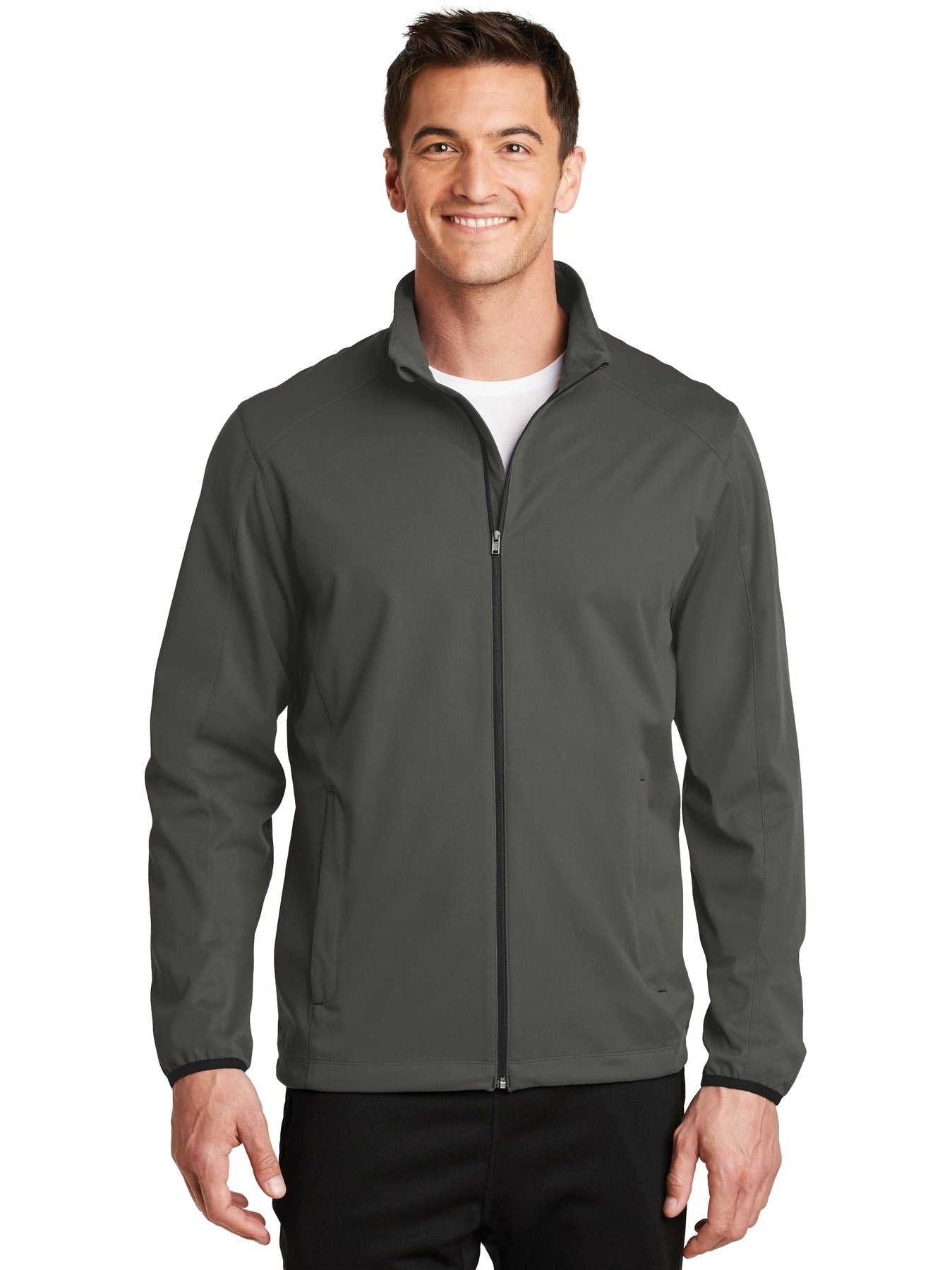 no-logo Port Authority Active Lightweight Soft Shell Jacket-Regular-Port Authority-Thread Logic