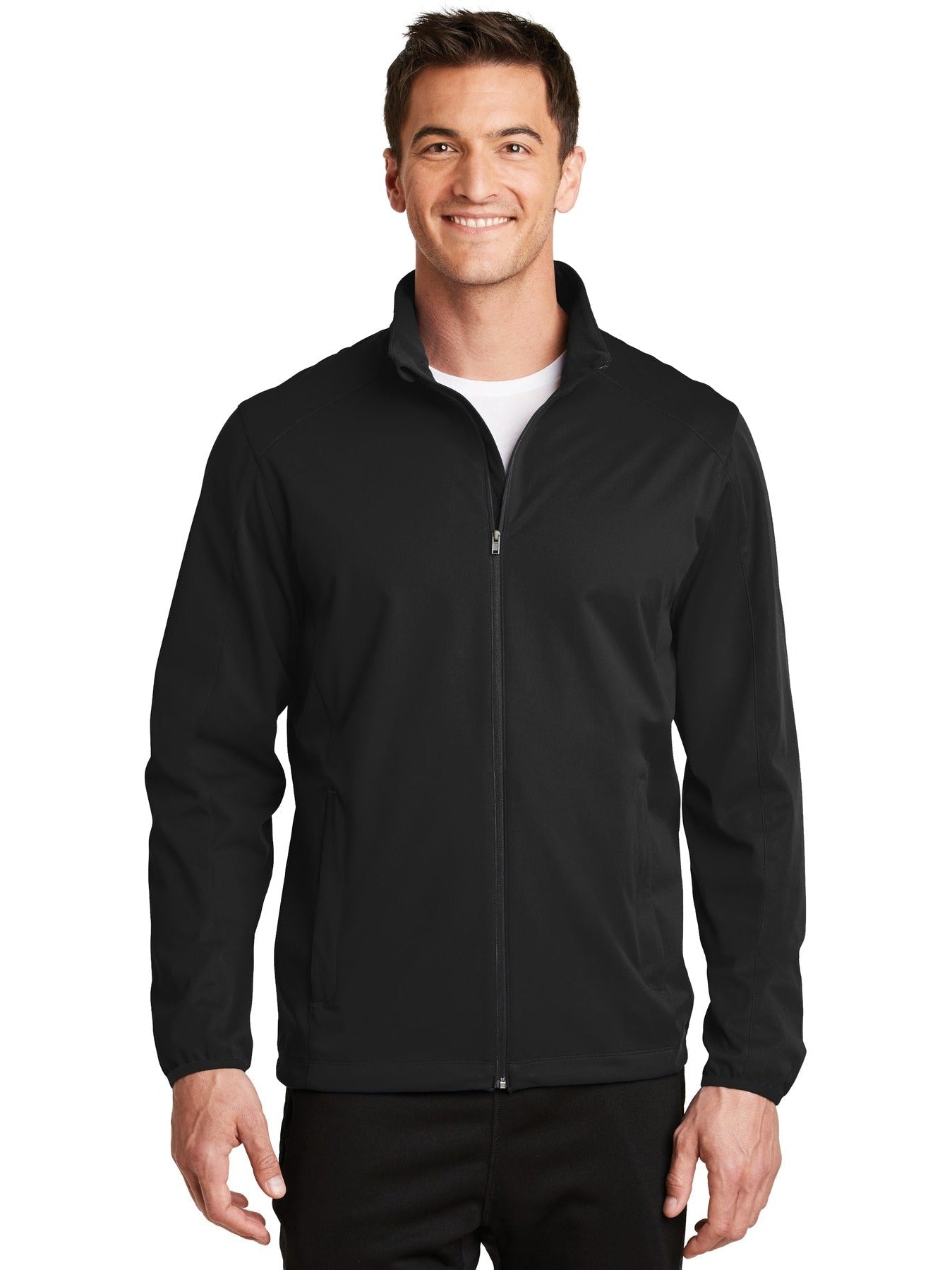 no-logo Port Authority Active Lightweight Soft Shell Jacket-Regular-Port Authority-Thread Logic