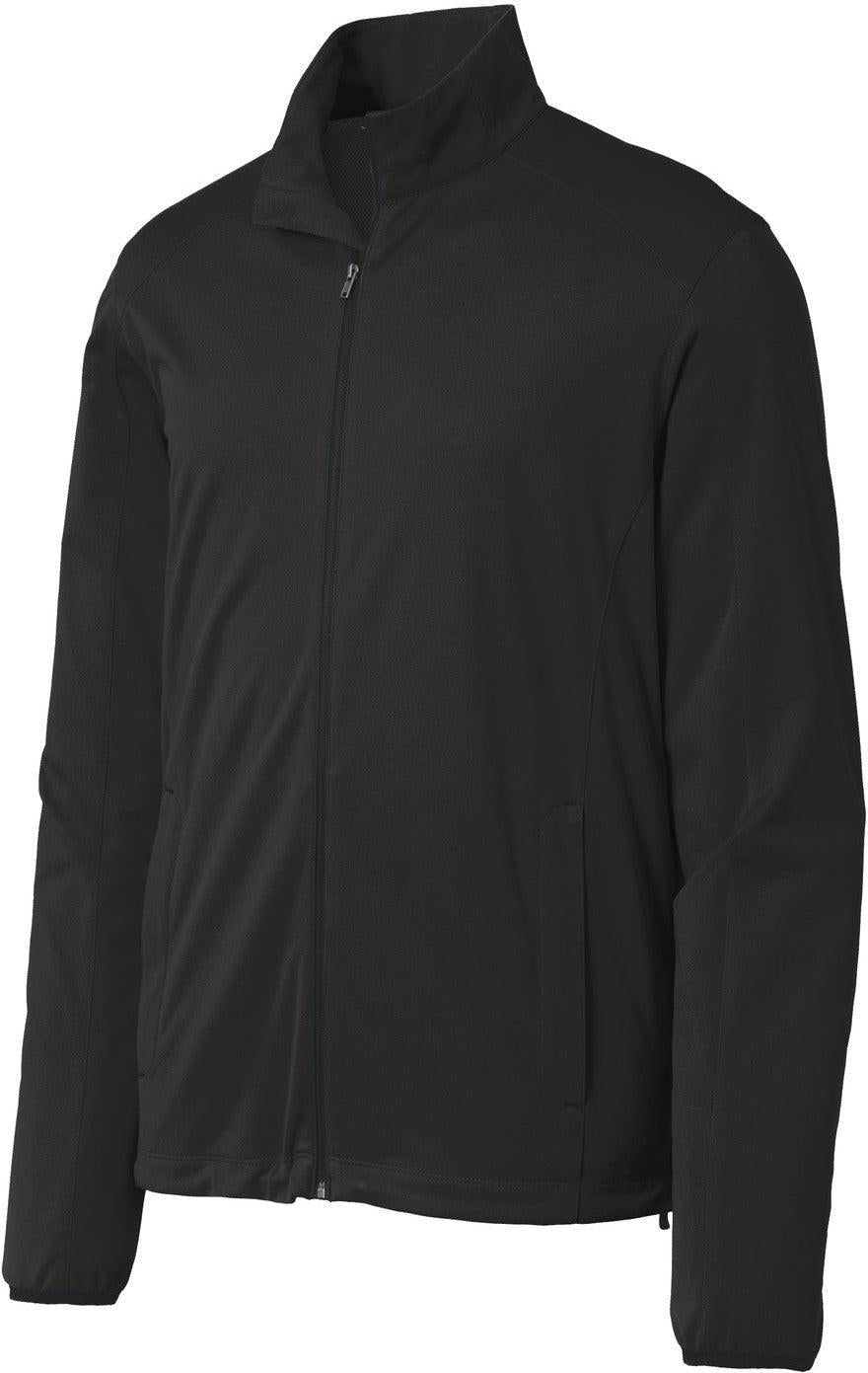 Port Authority Active Lightweight Soft Shell Jacket-Regular-Port Authority-Deep Black-S-Thread Logic