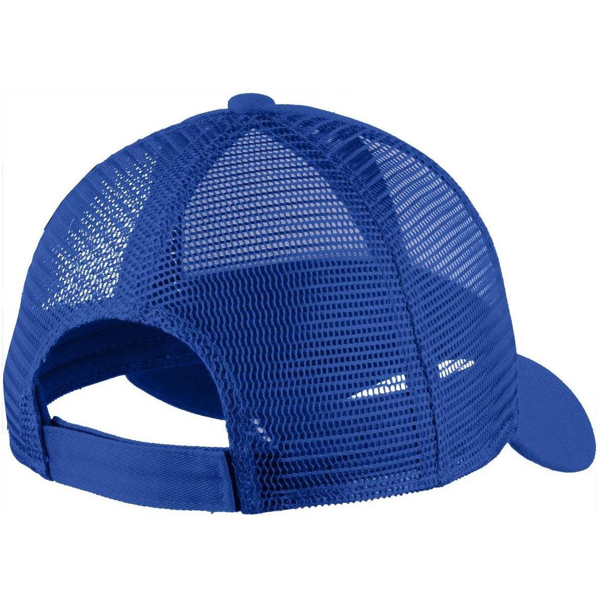 no-logo Port Authority Adjustable Mesh Back Cap-Regular-Port Authority-Thread Logic