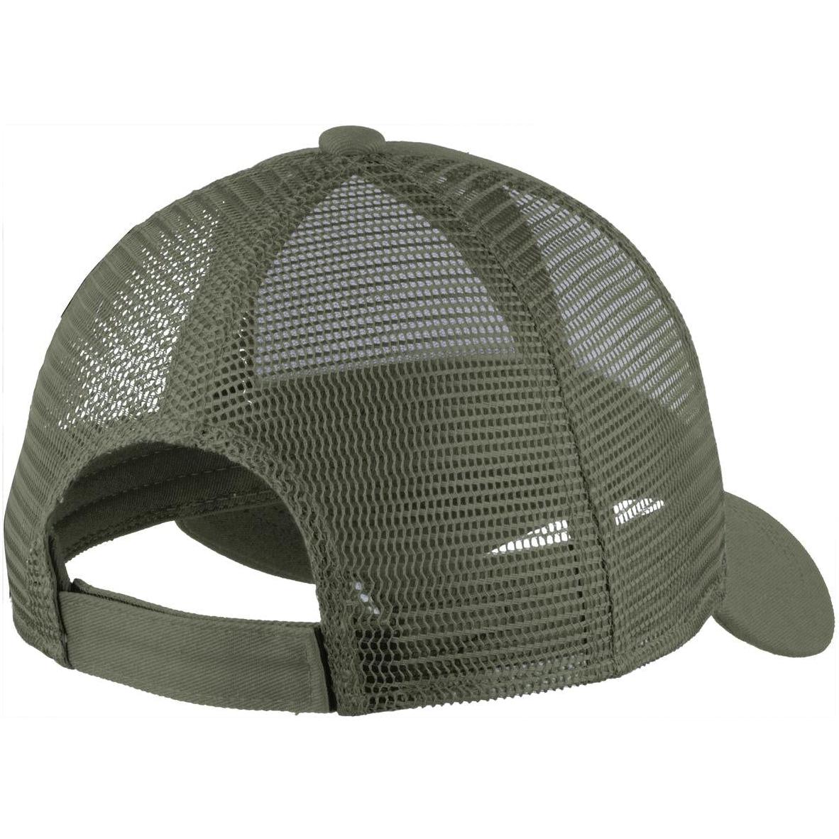 no-logo Port Authority Adjustable Mesh Back Cap-Regular-Port Authority-Thread Logic