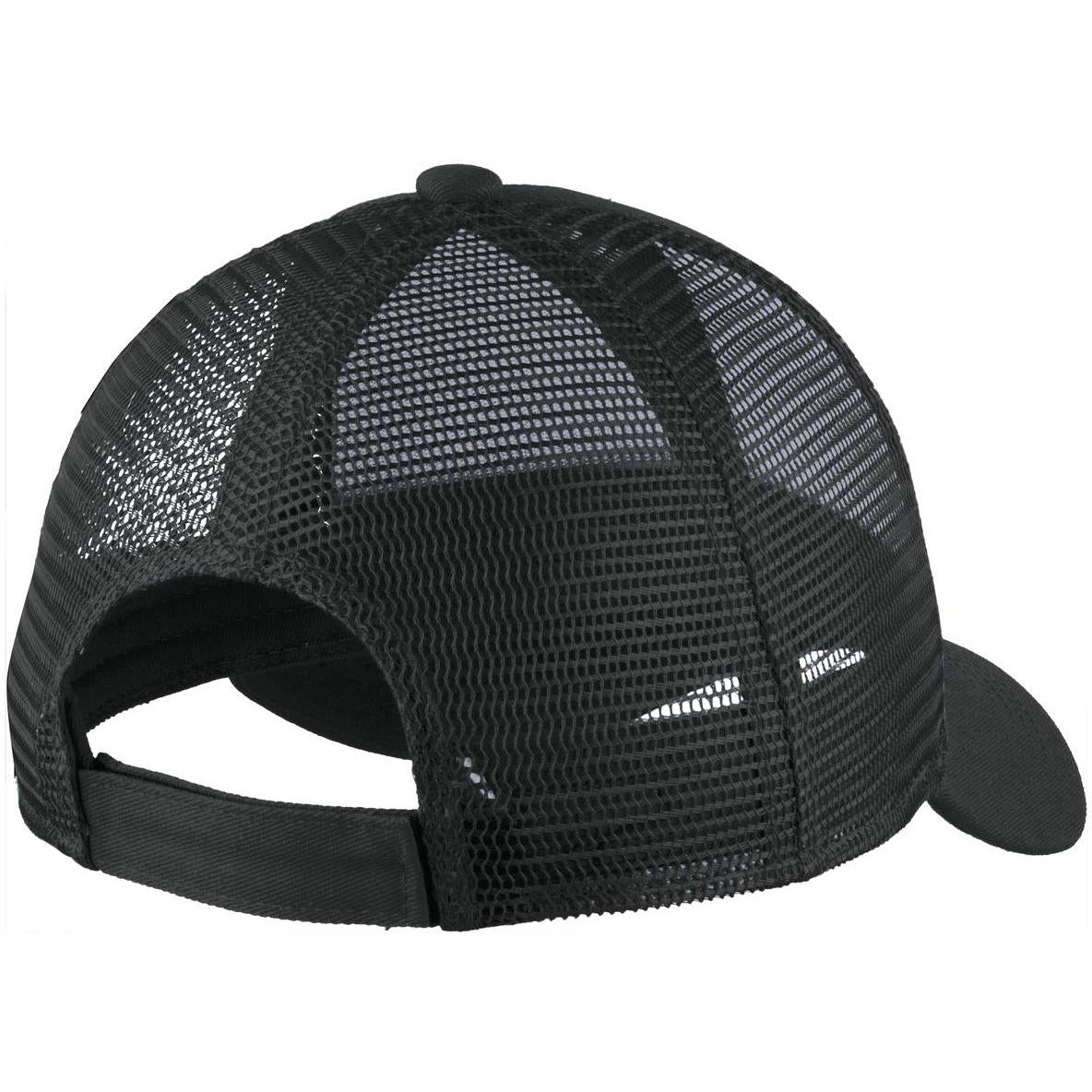 no-logo Port Authority Adjustable Mesh Back Cap-Regular-Port Authority-Thread Logic
