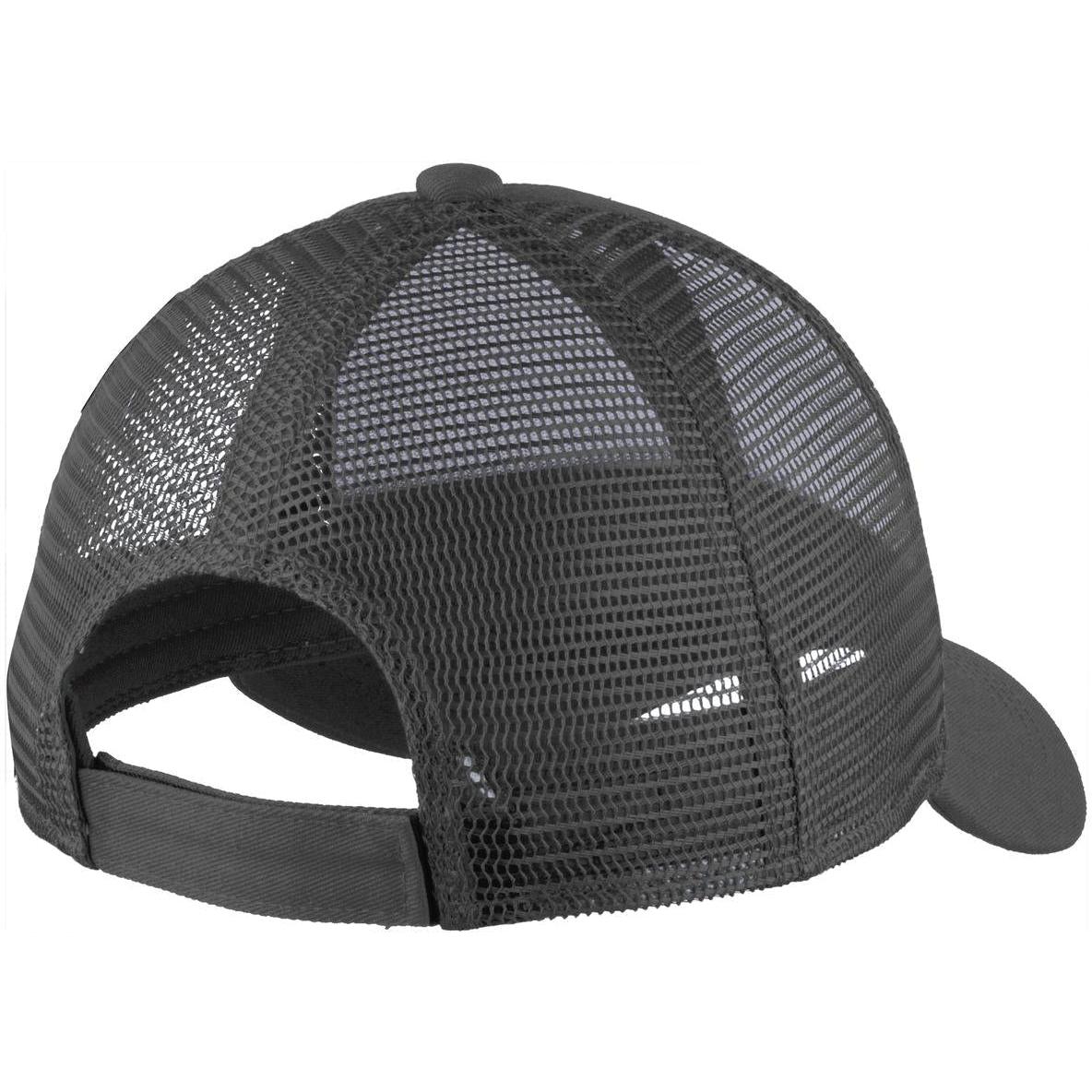 no-logo Port Authority Adjustable Mesh Back Cap-Regular-Port Authority-Thread Logic