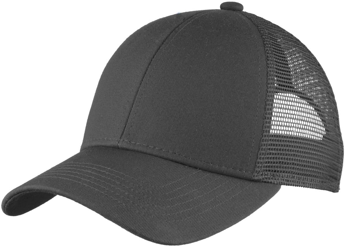 no-logo Port Authority Adjustable Mesh Back Cap-Regular-Port Authority-Thread Logic
