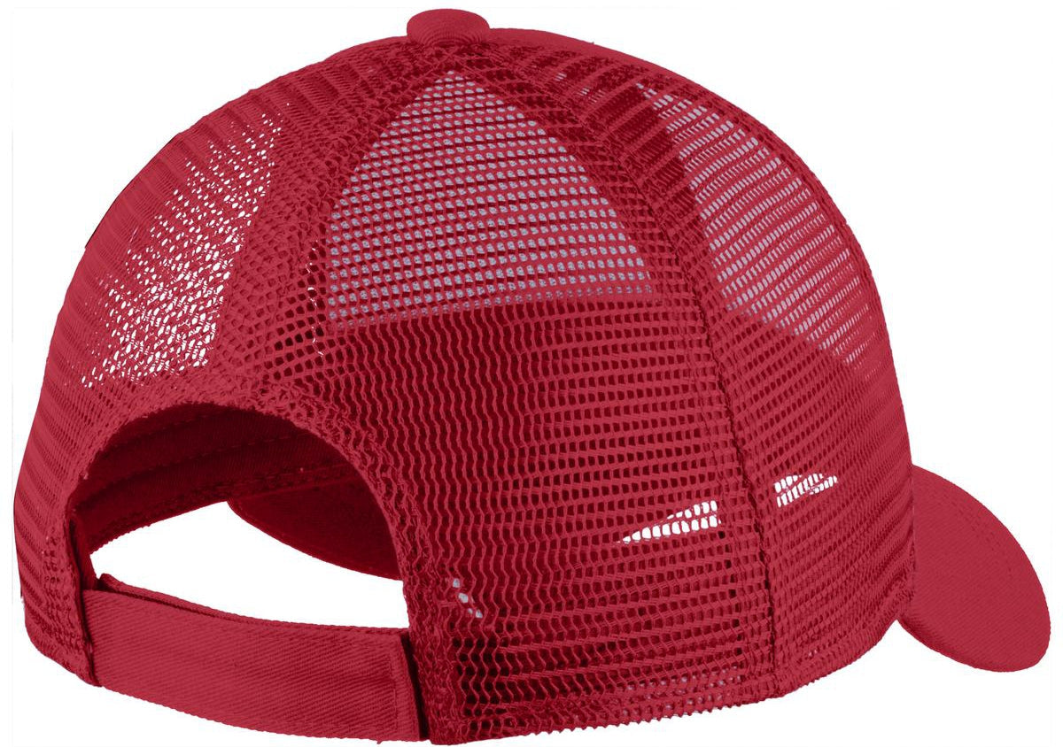 no-logo Port Authority Adjustable Mesh Back Cap-Regular-Port Authority-Thread Logic