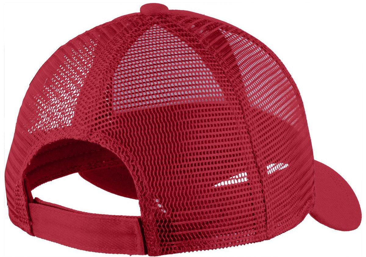 no-logo Port Authority Adjustable Mesh Back Cap-Regular-Port Authority-Thread Logic