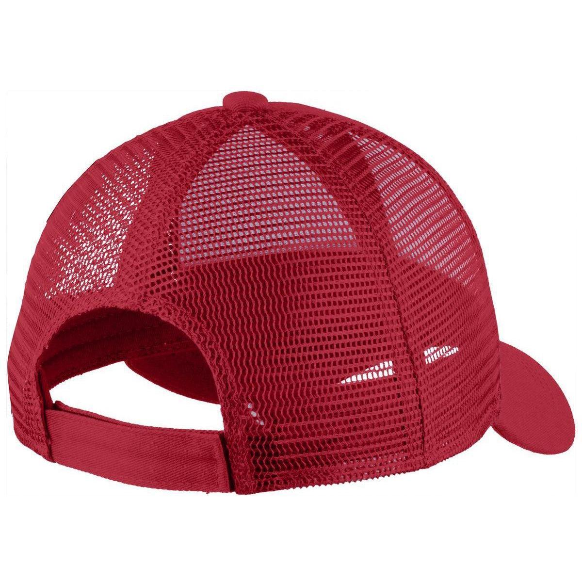 no-logo Port Authority Adjustable Mesh Back Cap-Regular-Port Authority-Thread Logic