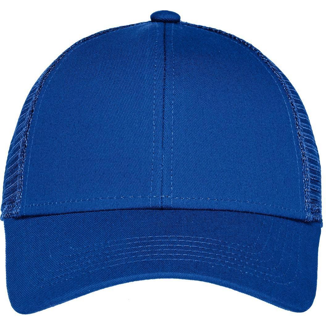 no-logo Port Authority Adjustable Mesh Back Cap-Regular-Port Authority-Radiant Royal-1 Size-Thread Logic