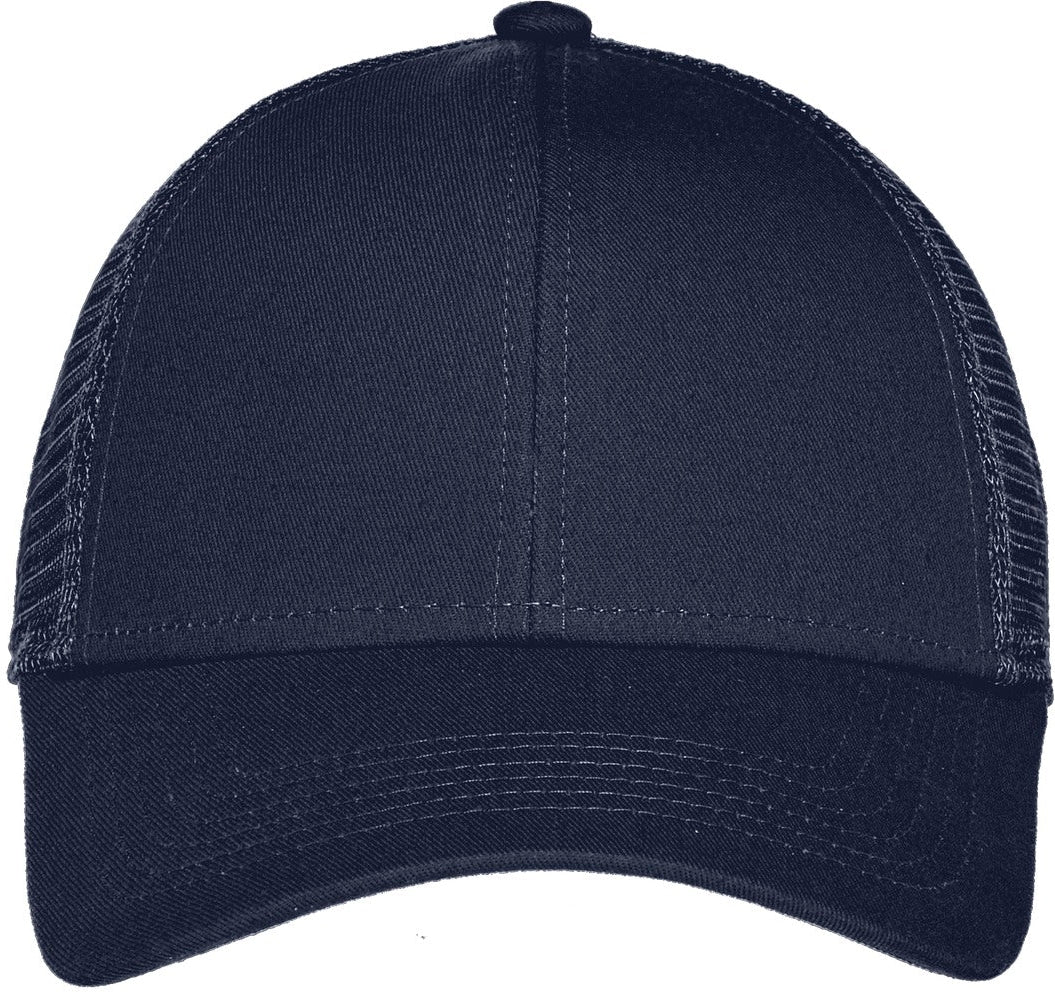 Port Authority Adjustable Mesh Back Cap-Regular-Port Authority-True Navy-1 Size-Thread Logic