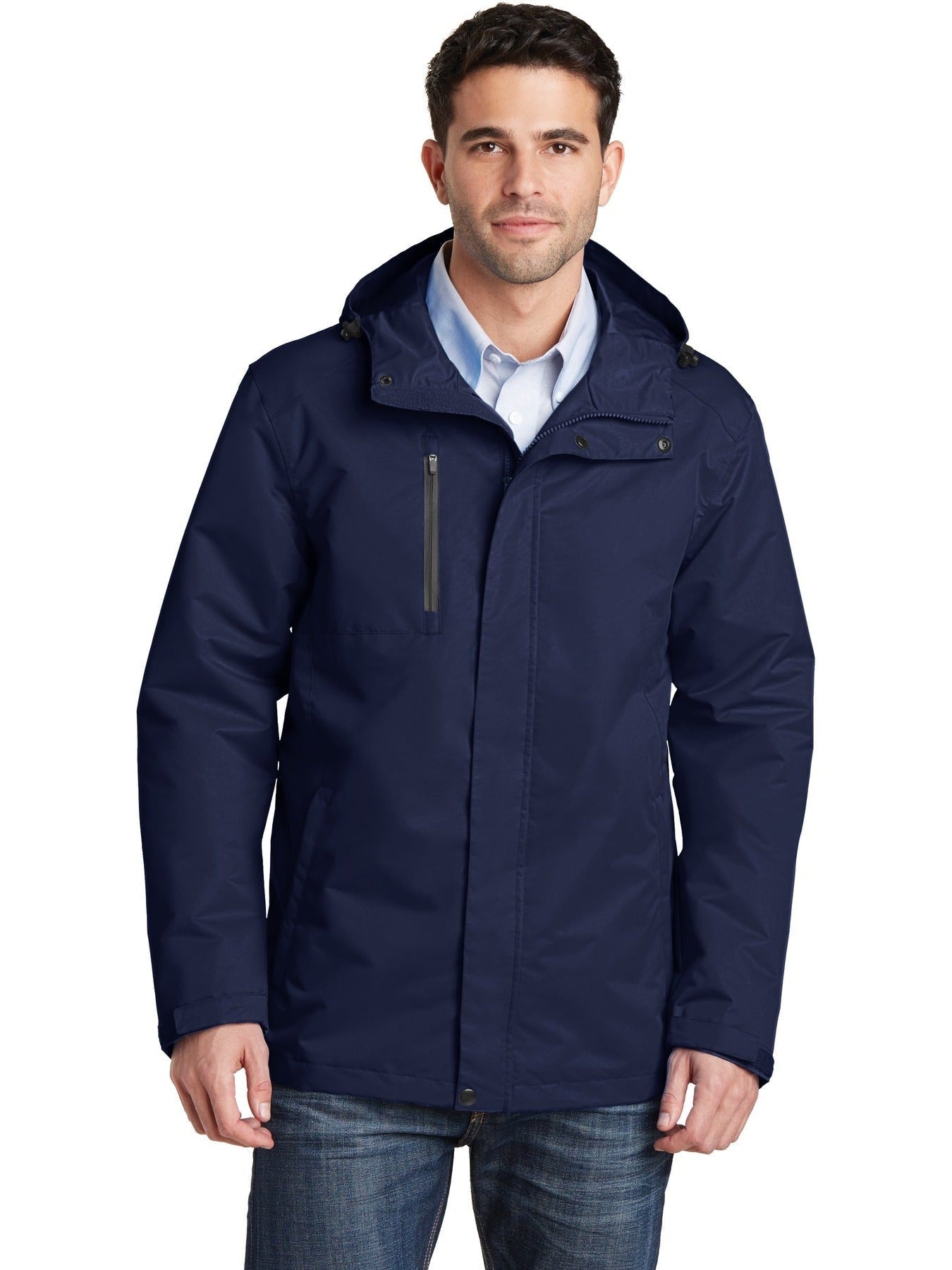 no-logo Port Authority All-Conditions Jacket-Regular-Port Authority-Thread Logic