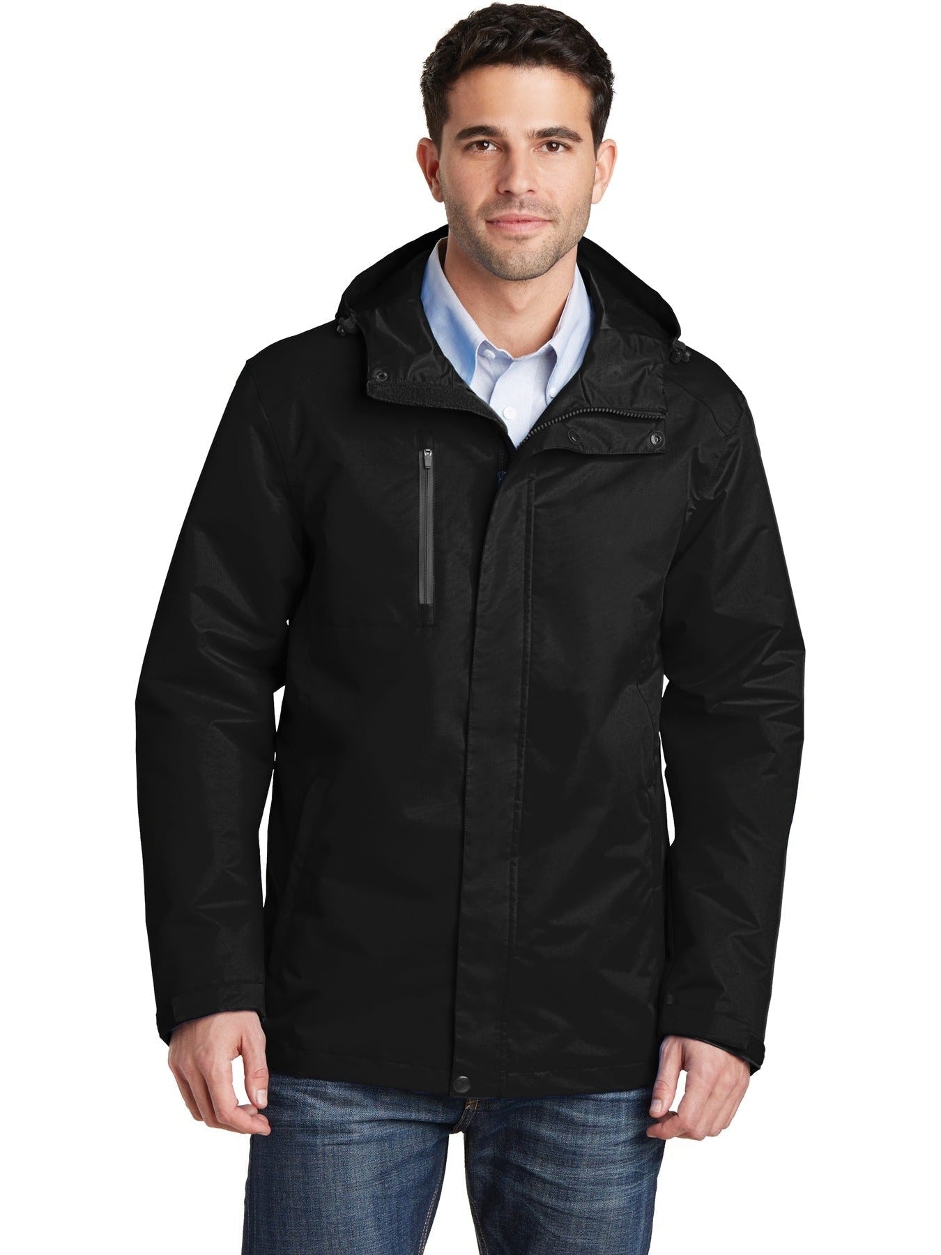 no-logo Port Authority All-Conditions Jacket-Regular-Port Authority-Thread Logic