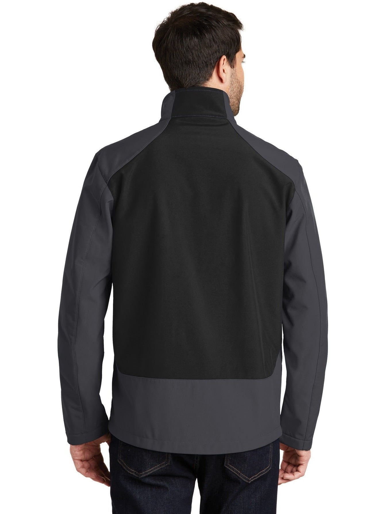 no-logo Port Authority Back-Block Soft Shell Jacket-Regular-Port Authority-Thread Logic