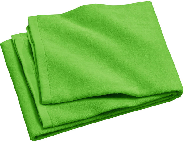 no-logo Port Authority Beach Towel-Regular-Port Authority-Bright Lime-1 Size-Thread Logic