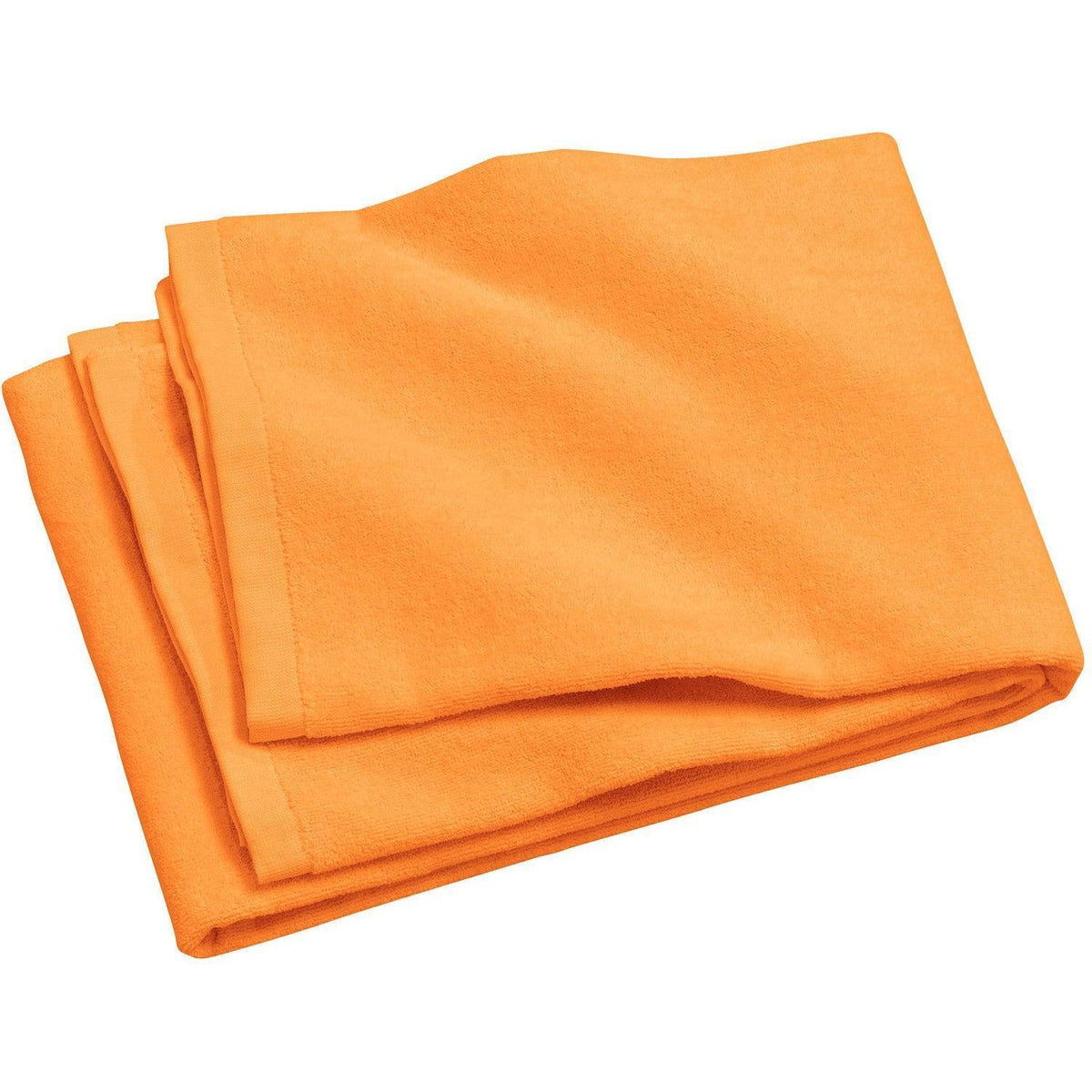 no-logo Port Authority Beach Towel-Regular-Port Authority-Tangerine-1 Size-Thread Logic