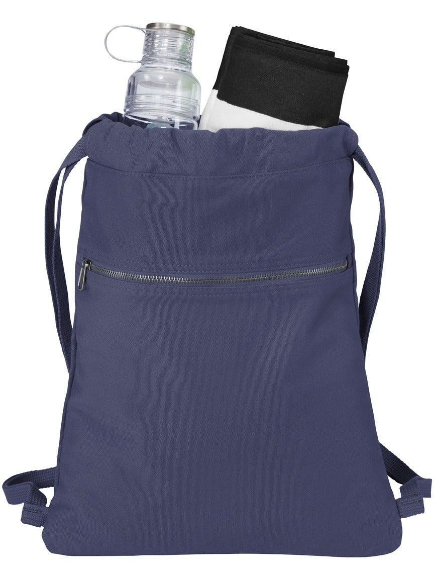 no-logo Port Authority Beach Wash Cinch Pack-Regular-Port Authority-Denim Blue-Thread Logic