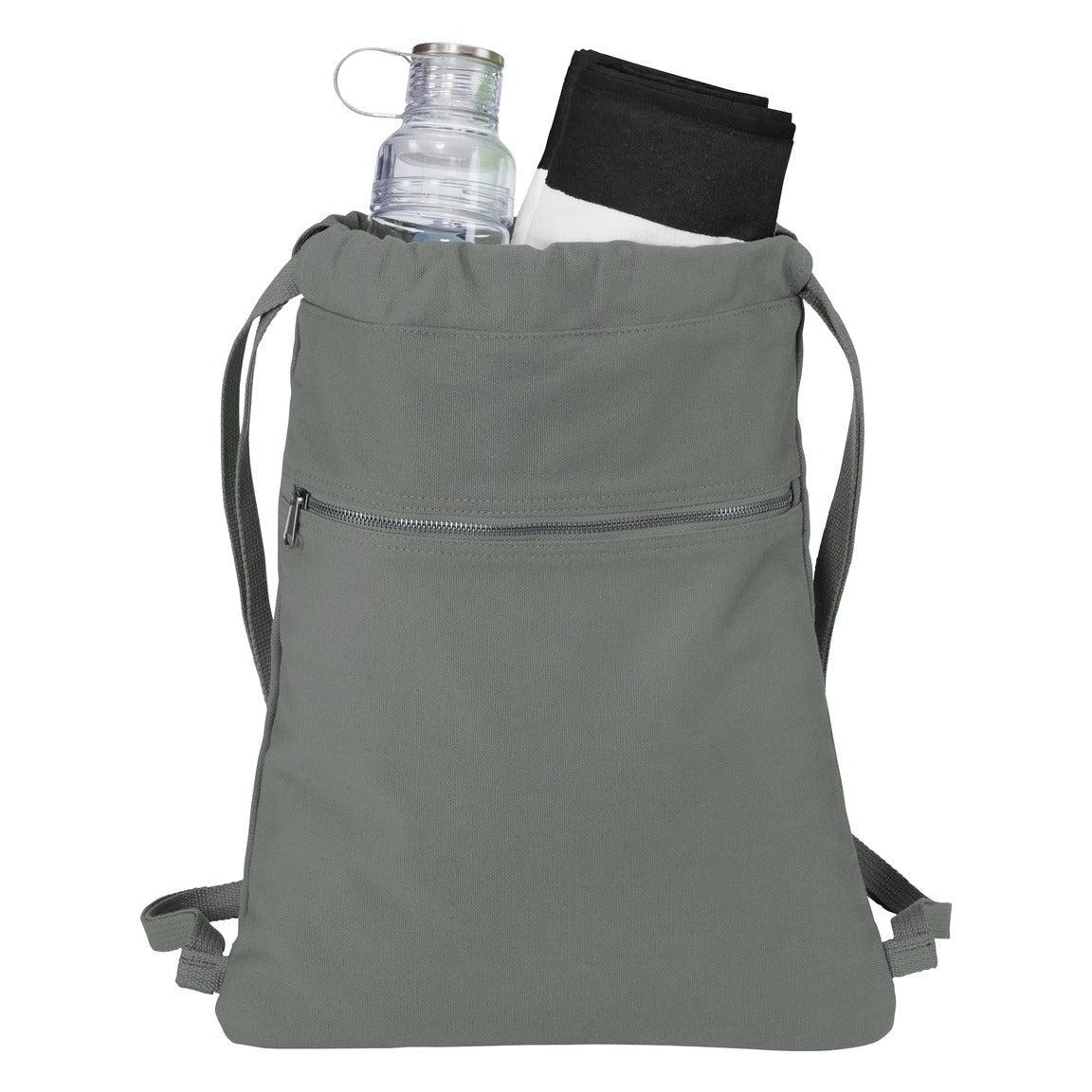 no-logo Port Authority Beach Wash Cinch Pack-Regular-Port Authority-Pewter-Thread Logic