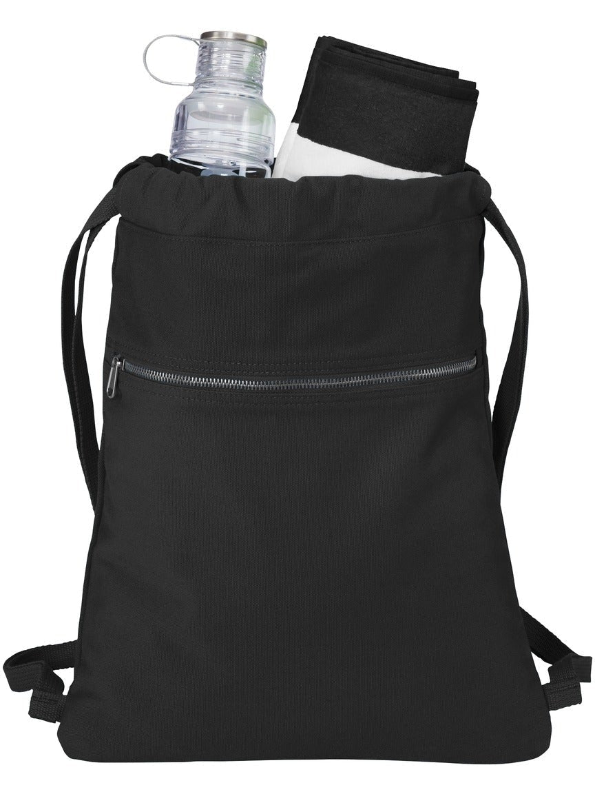 no-logo Port Authority Beach Wash Cinch Pack-Regular-Port Authority-Black-Thread Logic