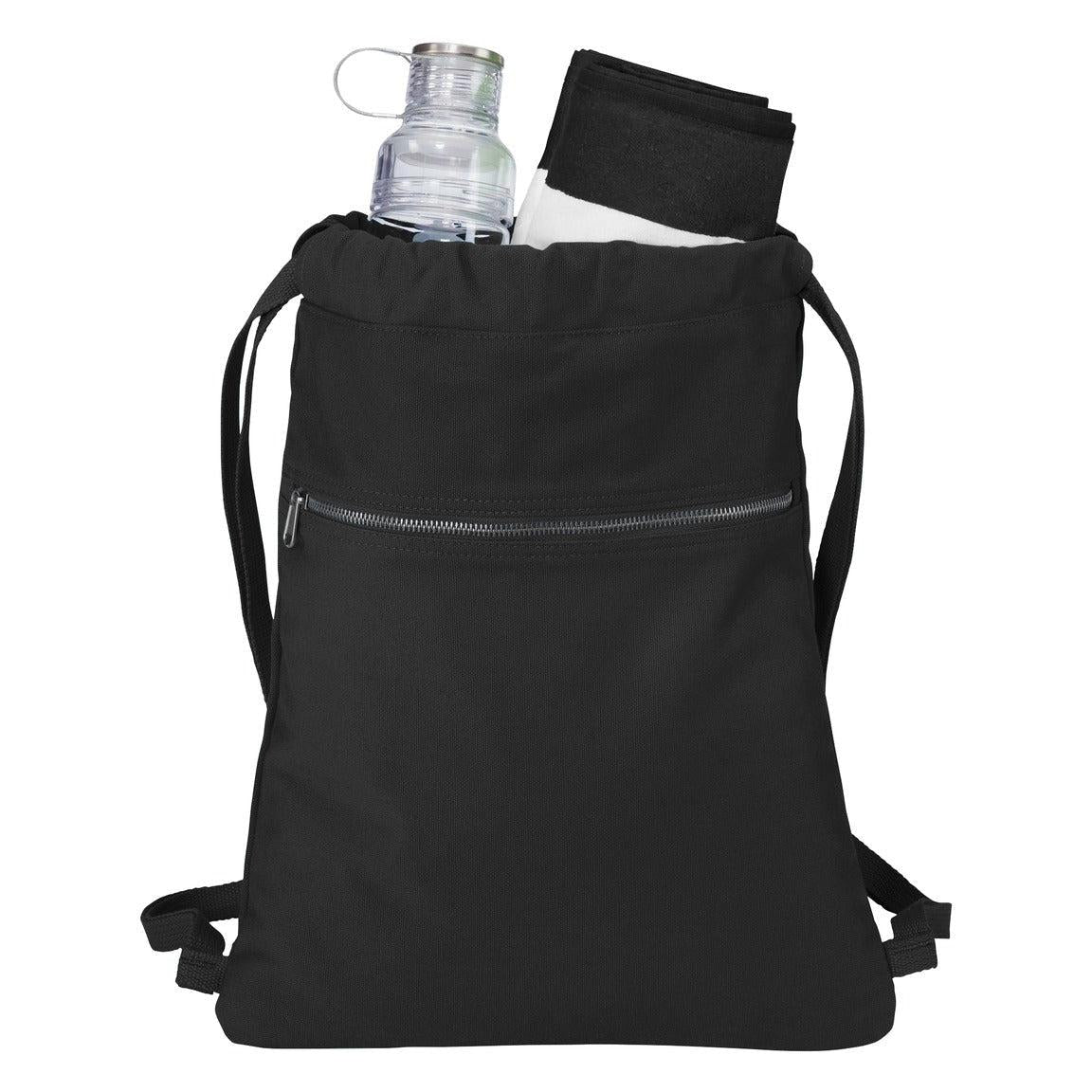 no-logo Port Authority Beach Wash Cinch Pack-Regular-Port Authority-Black-Thread Logic
