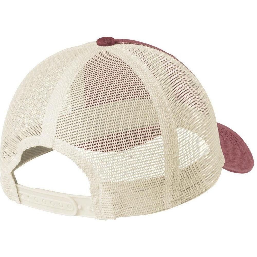 no-logo Port Authority Beach Wash Mesh Back Cap-Regular-Port Authority-Thread Logic
