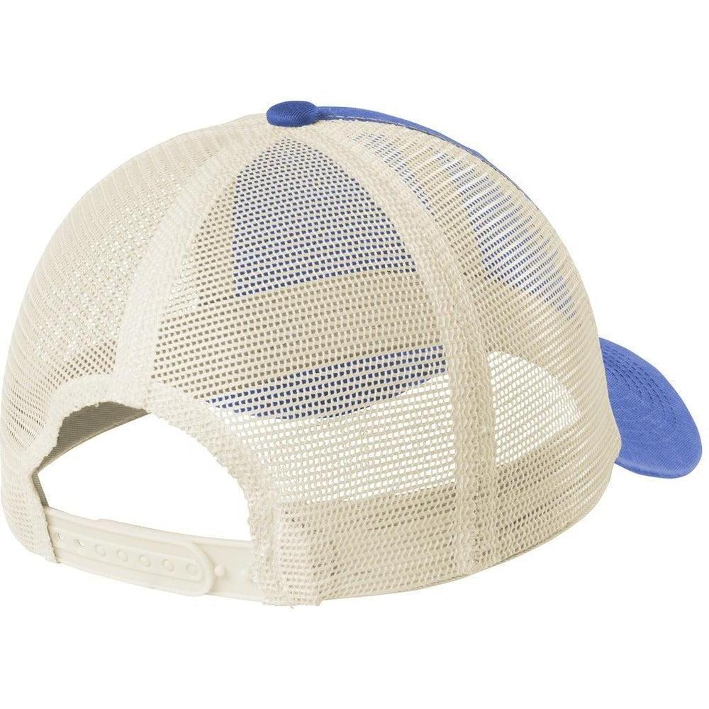 no-logo Port Authority Beach Wash Mesh Back Cap-Regular-Port Authority-Thread Logic
