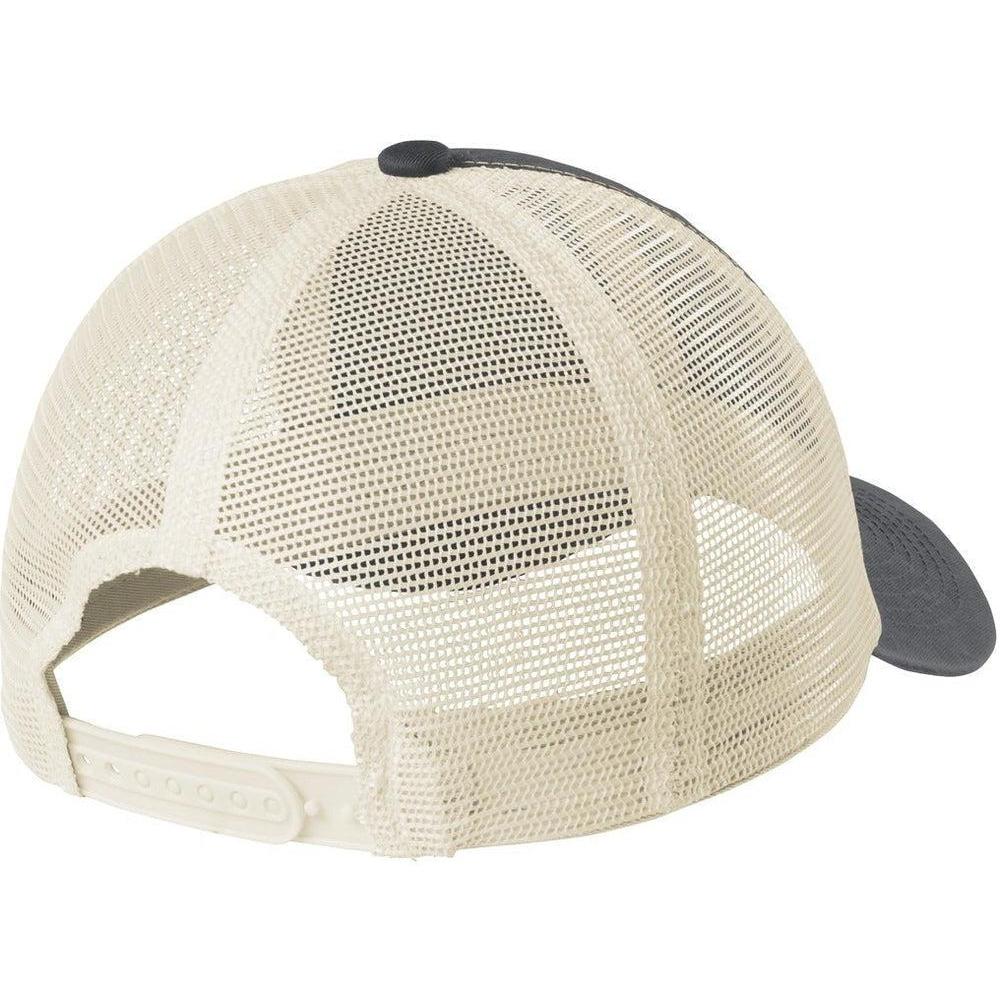no-logo Port Authority Beach Wash Mesh Back Cap-Regular-Port Authority-Thread Logic