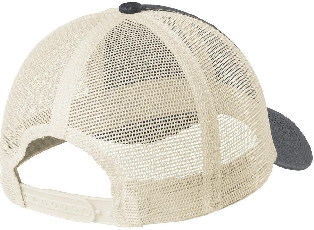 no-logo Port Authority Beach Wash Mesh Back Cap-Regular-Port Authority-Thread Logic no-logo