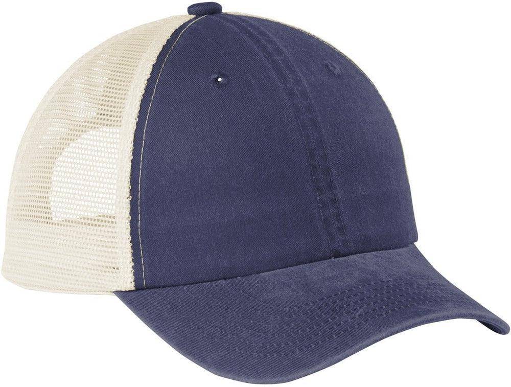 Port Authority Beach Wash Mesh Back Cap no-logo