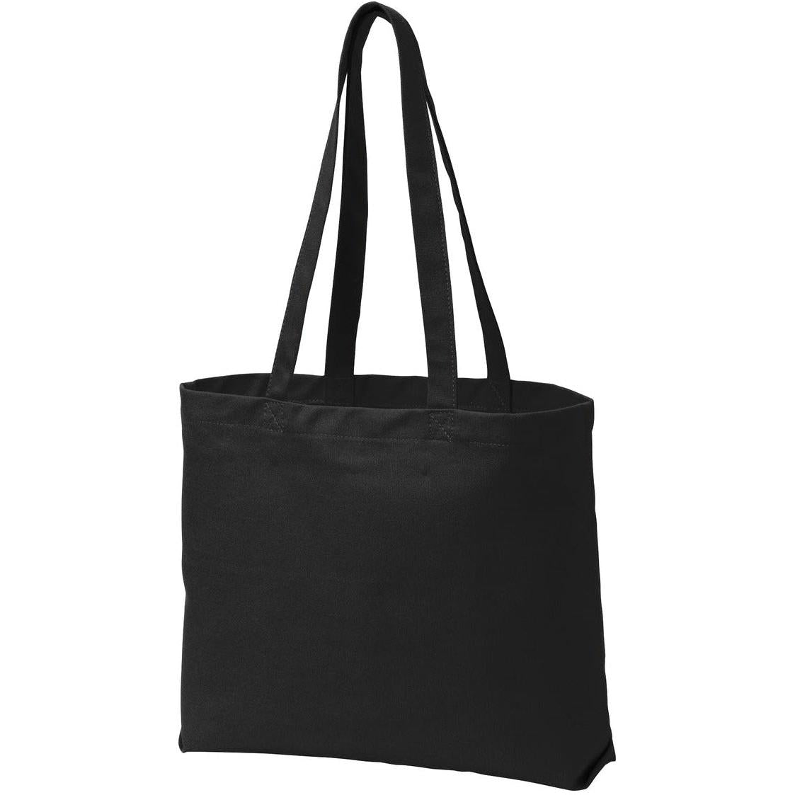 no-logo Port Authority Beach Wash Tote-Regular-Port Authority-Black-Thread Logic