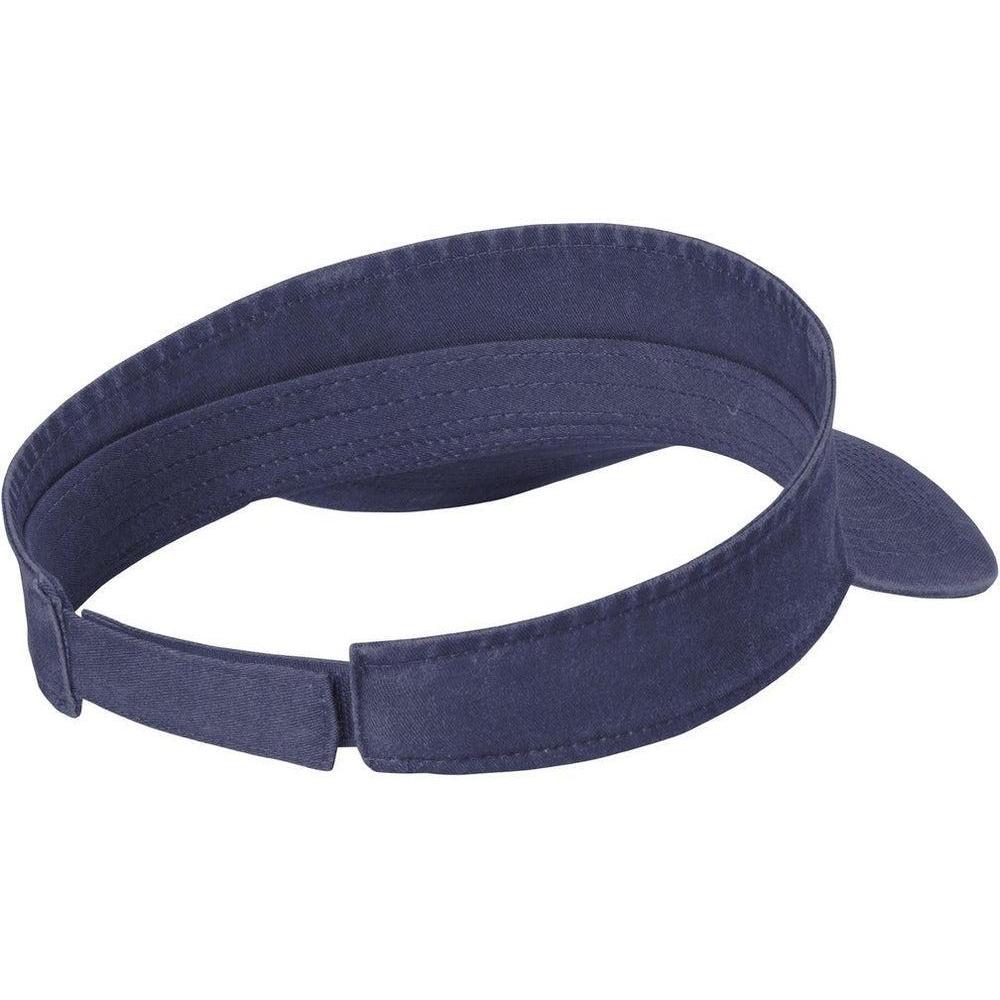 no-logo Port Authority Beach Wash Visor-Regular-Port Authority-Thread Logic