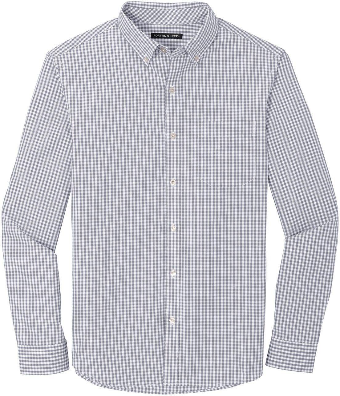 Port Authority Broadcloth Gingham Easy Care Shirt