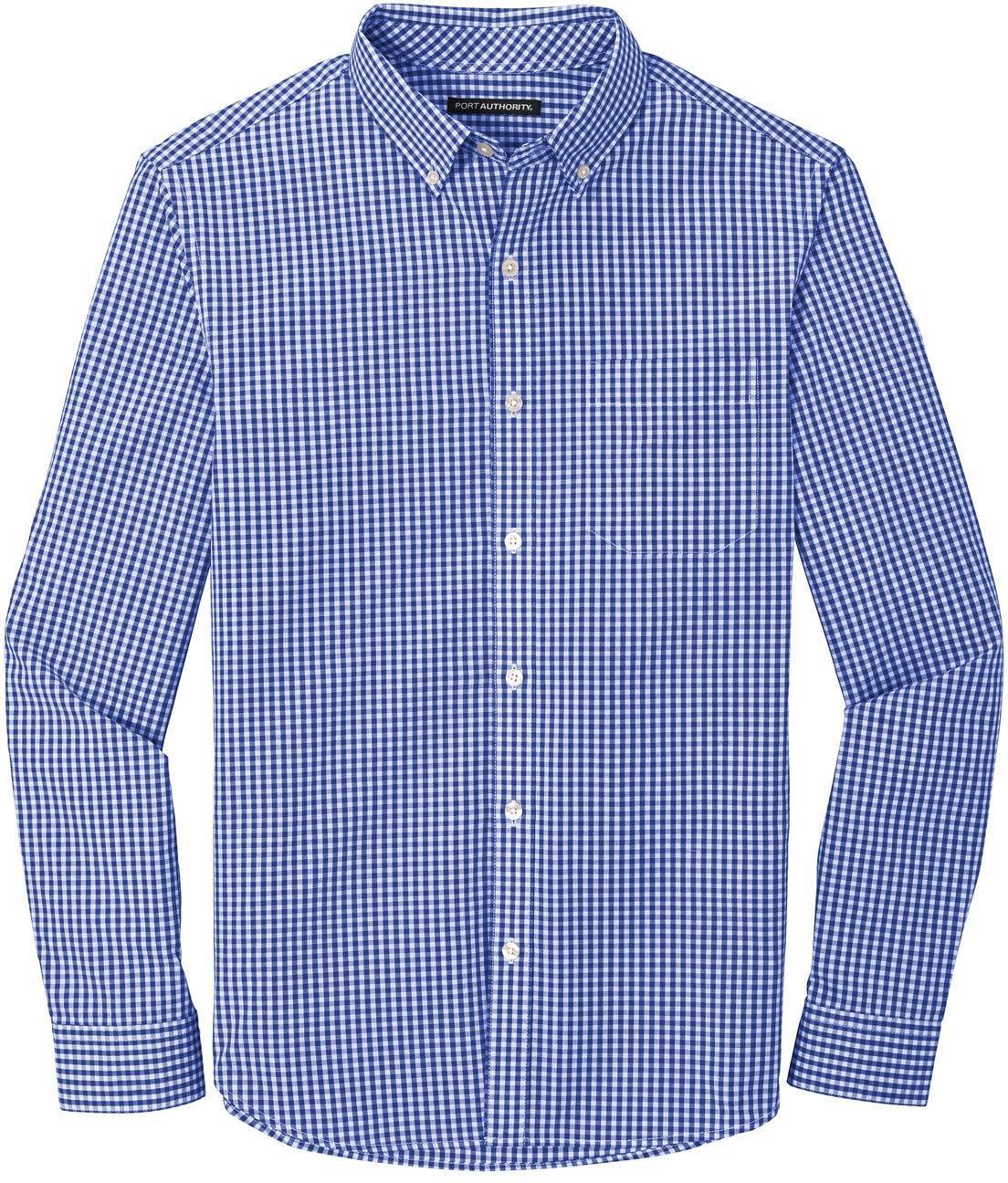 Port Authority Broadcloth Gingham Easy Care Shirt