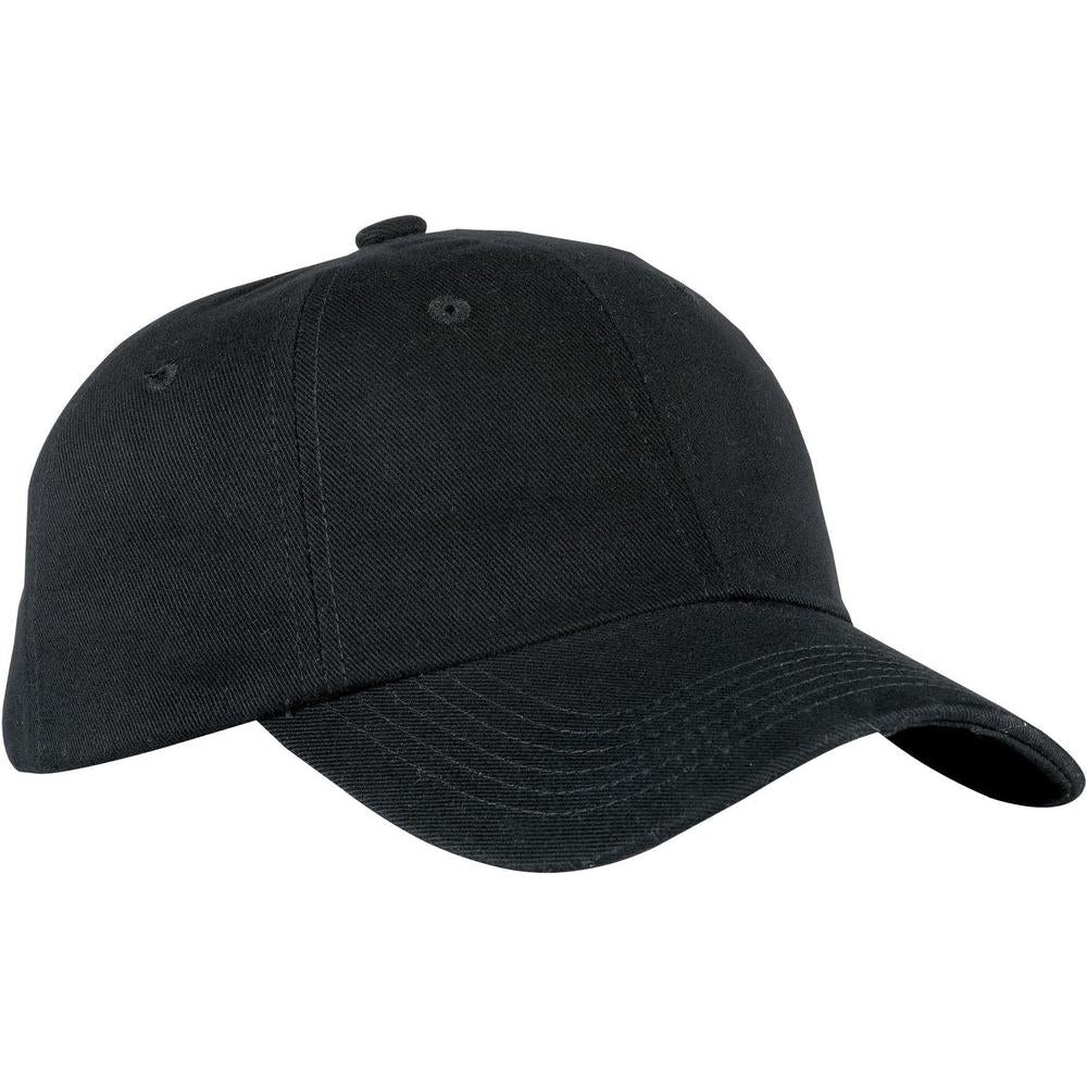 no-logo Port Authority Brushed Twill Cap-Regular-Port Authority-Thread Logic