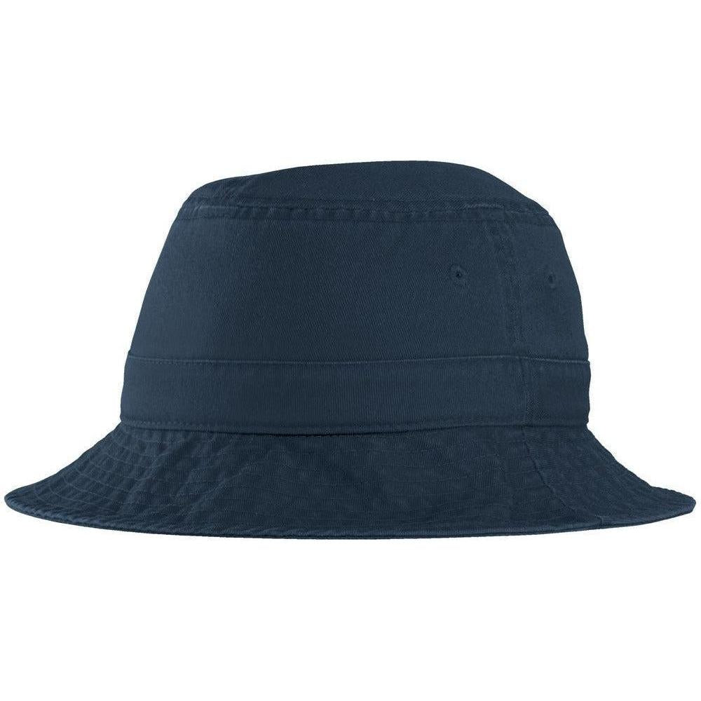 no-logo Port Authority Bucket Hat-Regular-Port Authority-Navy-S/M-Thread Logic