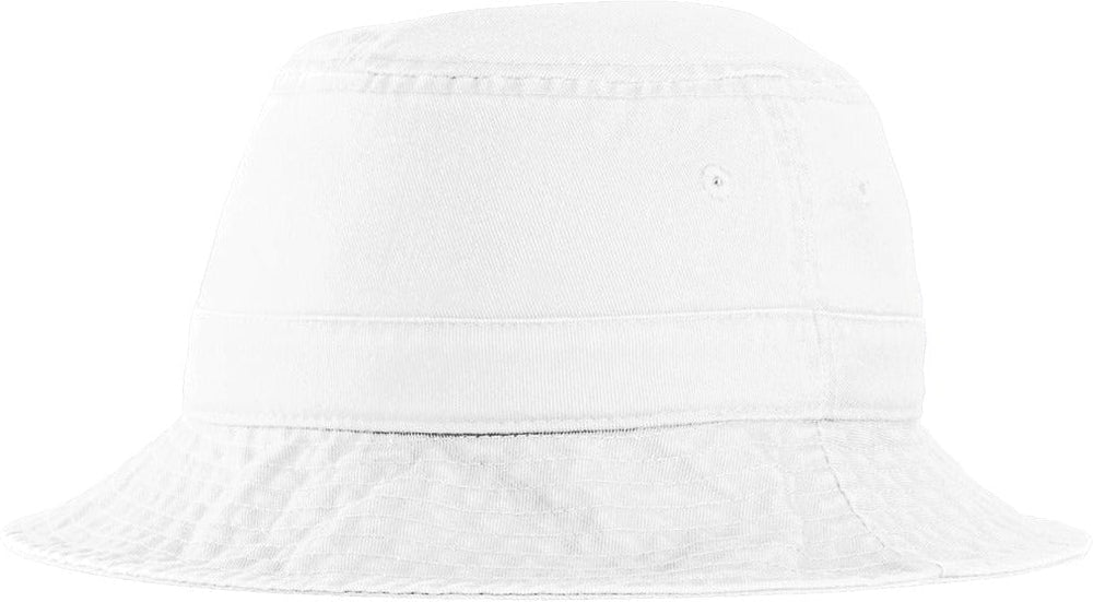 no-logo Port Authority Bucket Hat-Regular-Port Authority-White-S/M-Thread Logic