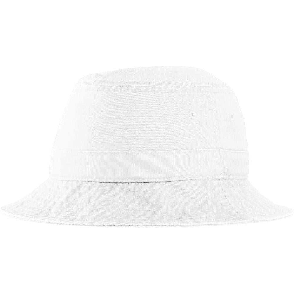 no-logo Port Authority Bucket Hat-Regular-Port Authority-White-S/M-Thread Logic