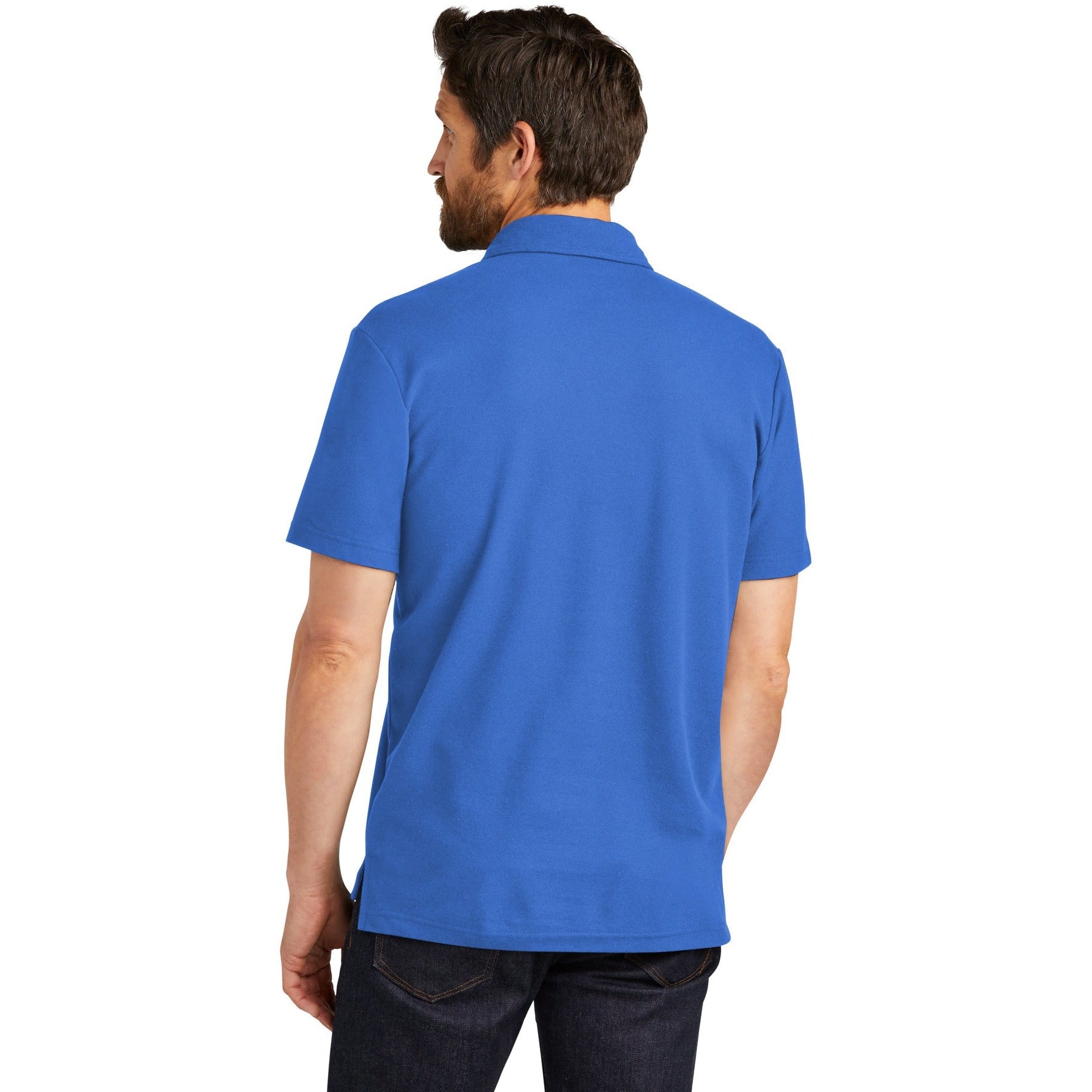 no-logo Port Authority C-Free Cotton Blend Pique Pocket Polo-Apparel-Port Authority-Thread Logic