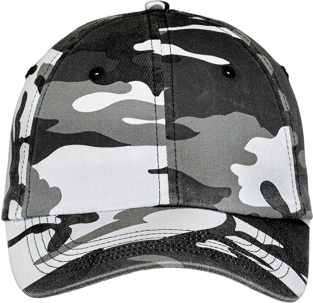Port Authority Camouflage Cap-Regular-Port Authority-Winter Camo-OSFA-Thread Logic