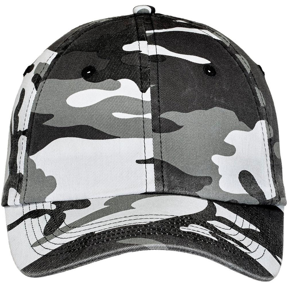 no-logo Port Authority Camouflage Cap-Headwear-Port Authority-Winter Camo-OSFA-Thread Logic
