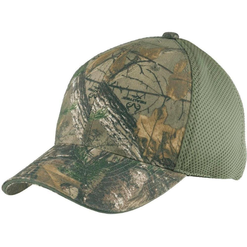 no-logo Port Authority Camouflage Cap With Air Mesh Back-Regular-Port Authority-Realtree Xtra/Green Mesh-OSFA-Thread Logic