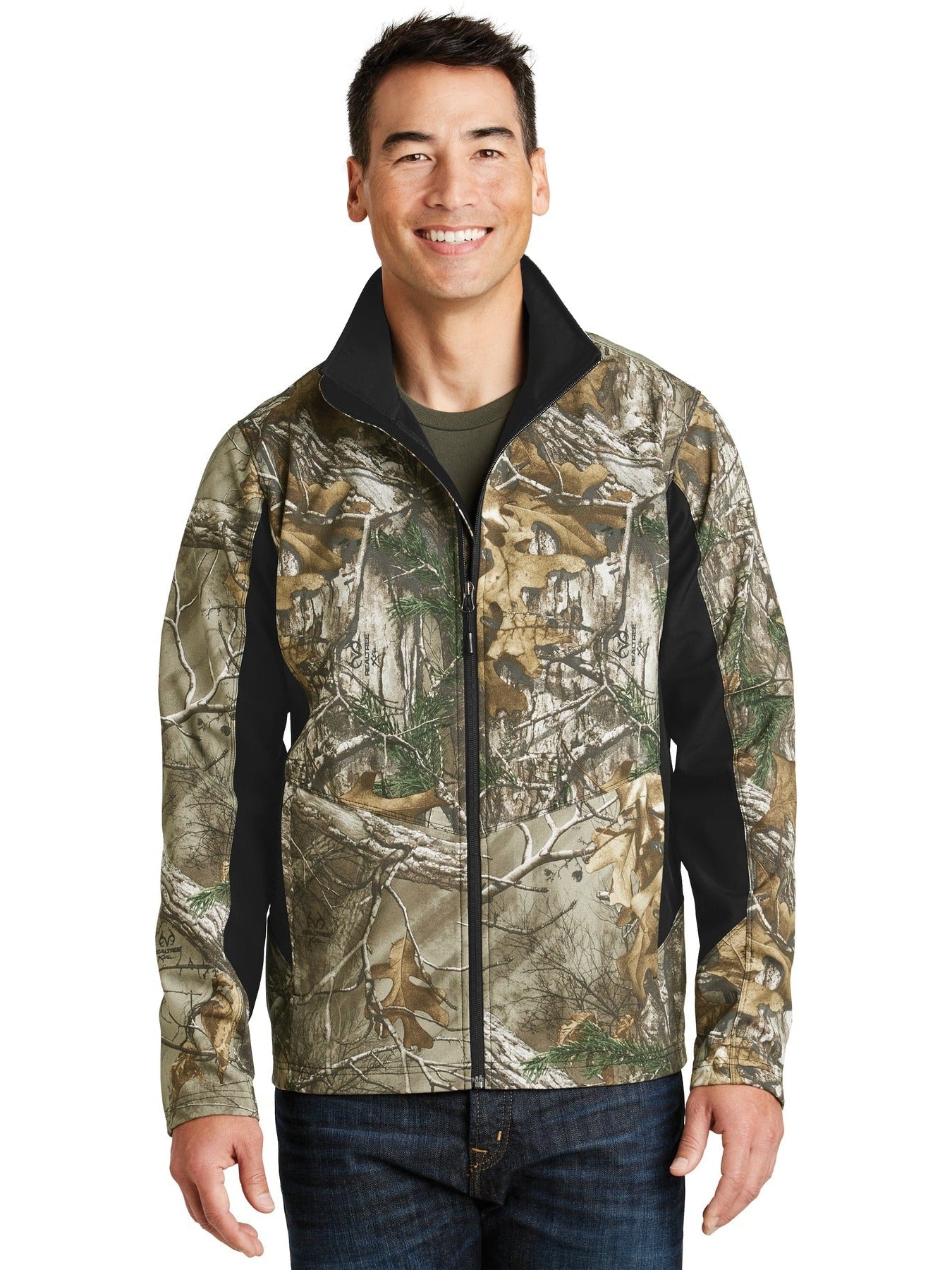 no-logo Port Authority Camouflage Colorblock Soft Shell-Regular-Port Authority-Thread Logic