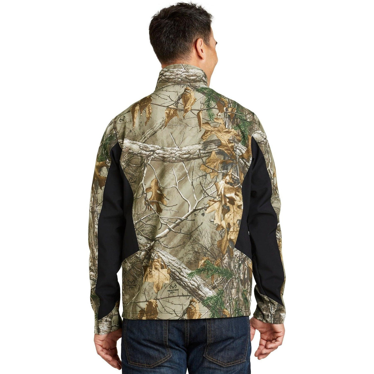 no-logo Port Authority Camouflage Colorblock Soft Shell-Active-Port Authority-Thread Logic