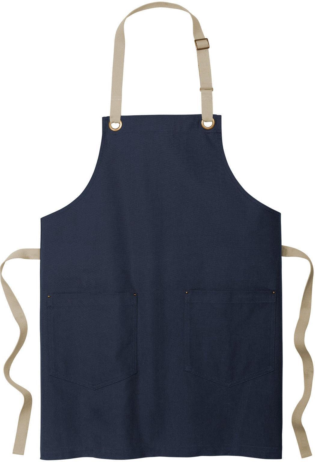 Port Authority Canvas Full-Length Two-Pocket Apron