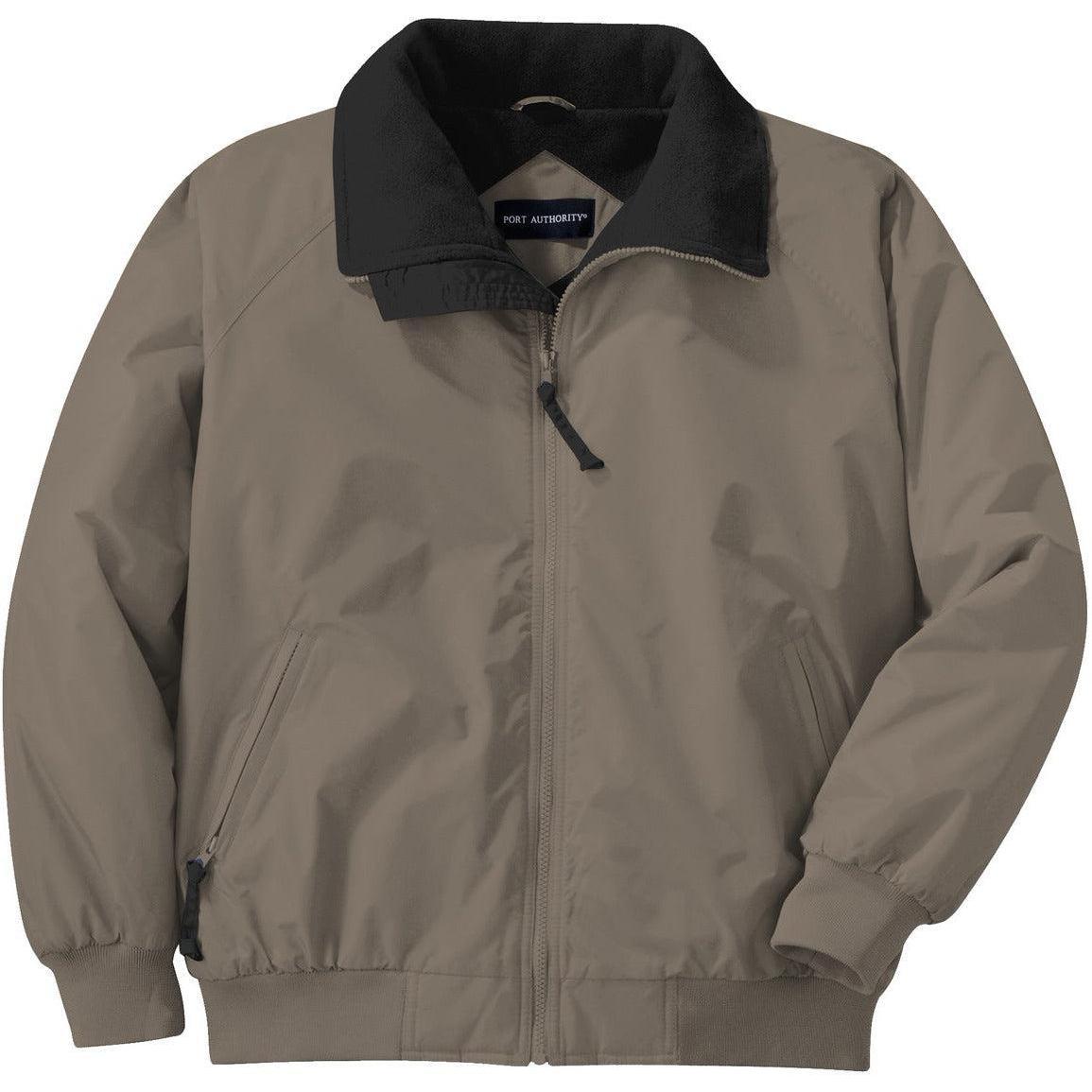 no-logo Port Authority Challenger Jacket-Regular-Port Authority-Khaki/True Black-S-Thread Logic