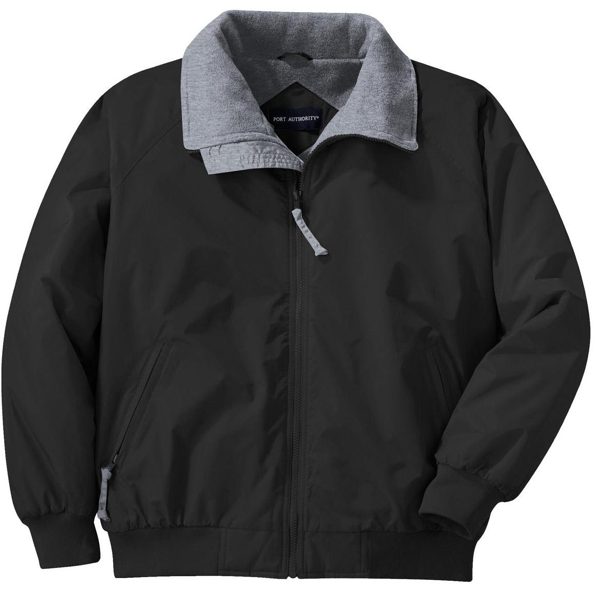no-logo Port Authority Challenger Jacket-Regular-Port Authority-True Black/Grey Heather-S-Thread Logic