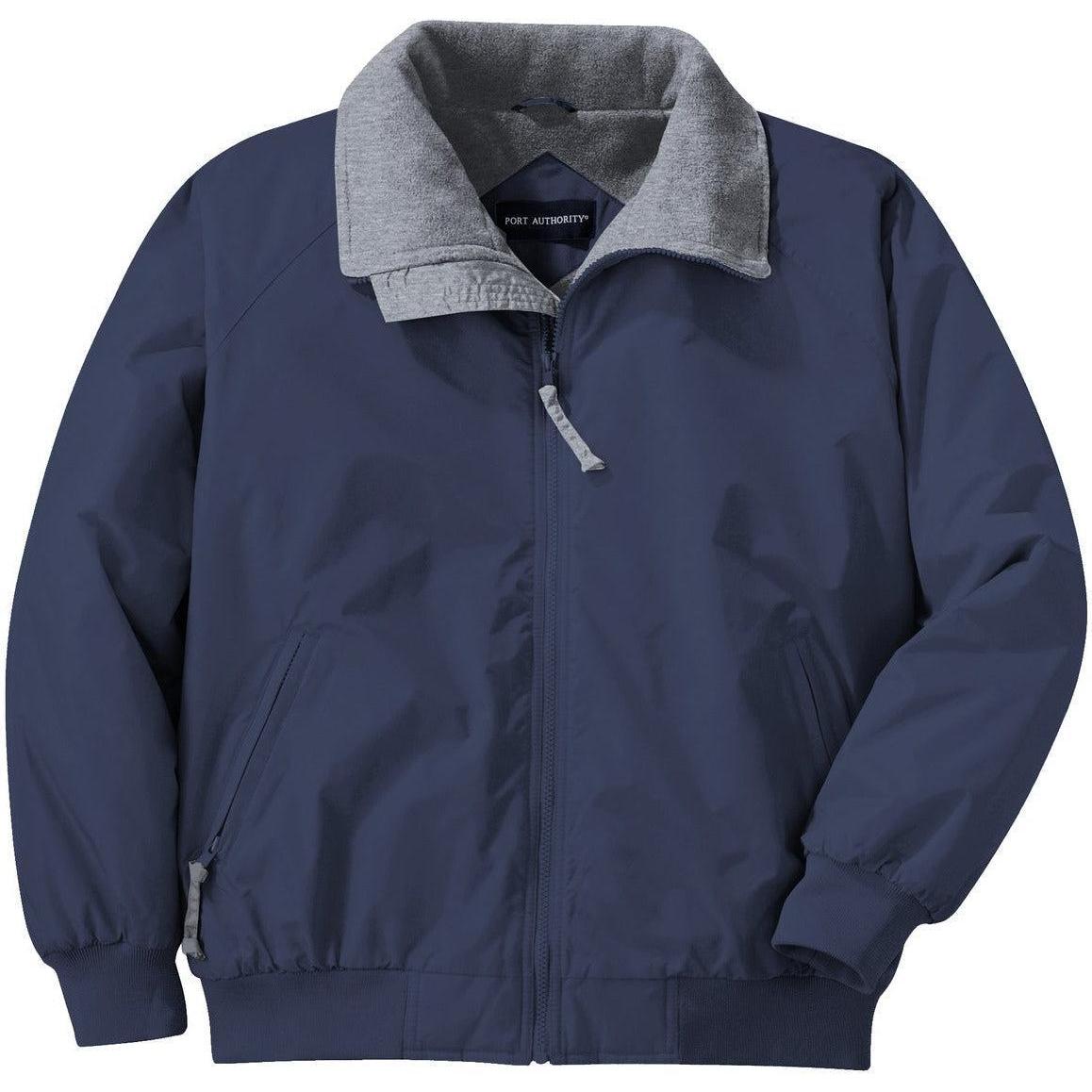 no-logo Port Authority Challenger Jacket-Regular-Port Authority-True Navy/Grey Heather-S-Thread Logic