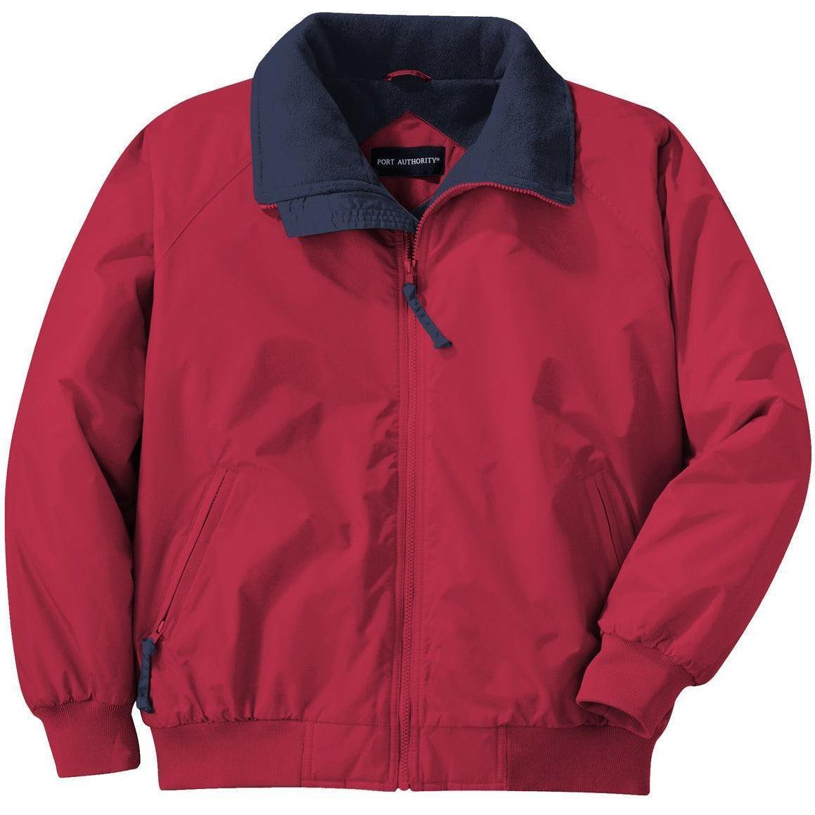 no-logo Port Authority Challenger Jacket-Regular-Port Authority-True Red/True Navy-S-Thread Logic