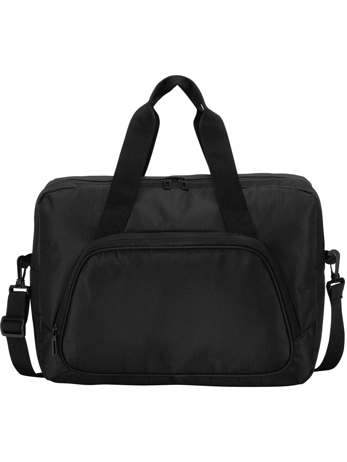 no-logo Port Authority City Briefcase-Regular-Port Authority-Black-Thread Logic