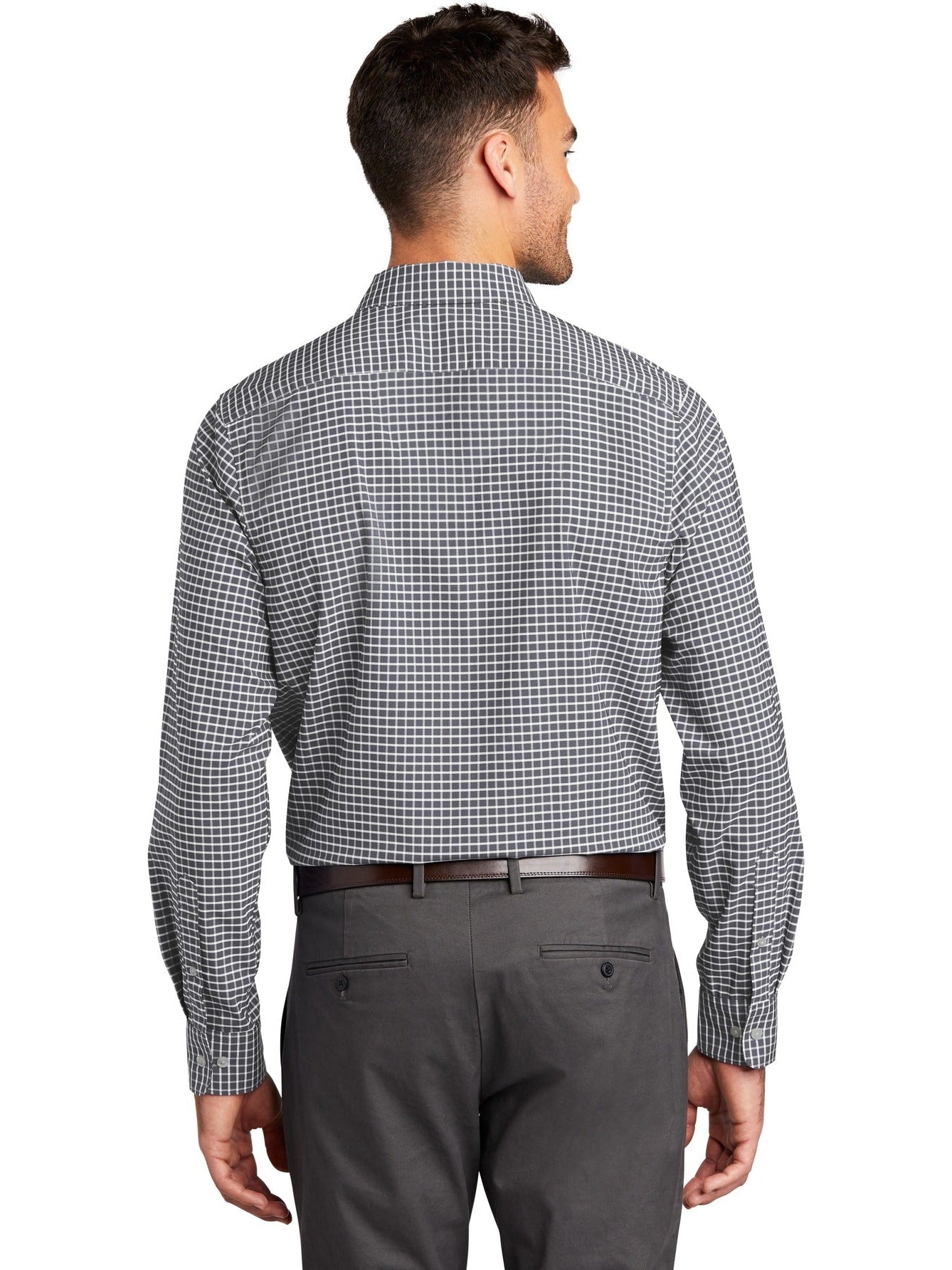 no-logo Port Authority City Stretch Shirt-Regular-Port Authority-Thread Logic