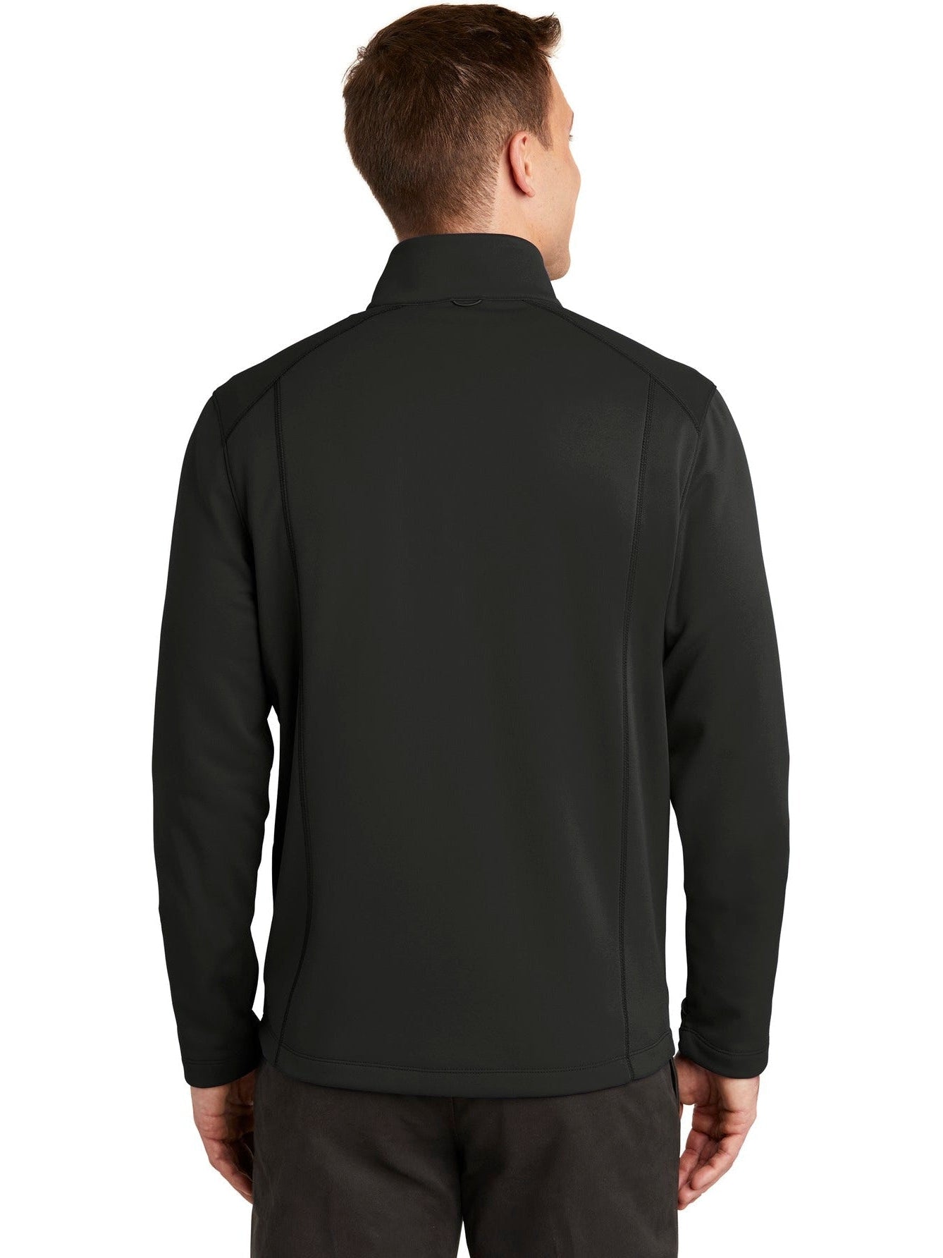 no-logo Port Authority Collective Smooth Fleece Jacket-Regular-Port Authority-Thread Logic