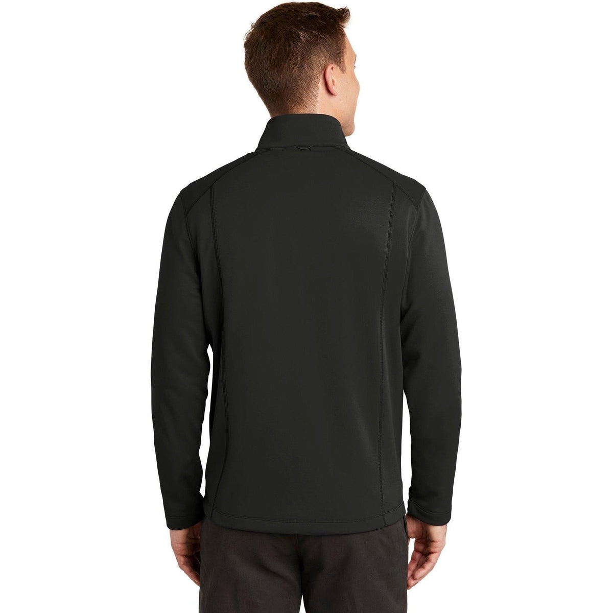 no-logo Port Authority Collective Smooth Fleece Jacket-Regular-Port Authority-Thread Logic